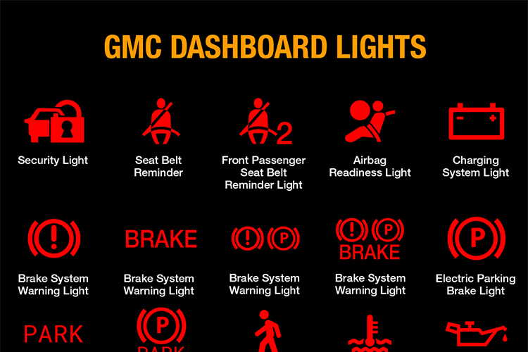 GMC WARNING LIGHTS AND INDICATORS